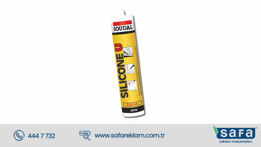 Soudal Silikon U Şeffaf 405021 280 gr Kartuş
