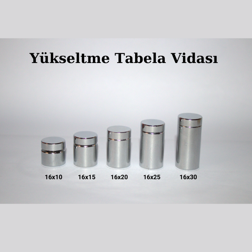 Yükseltme Tabela Vidası 16 lık